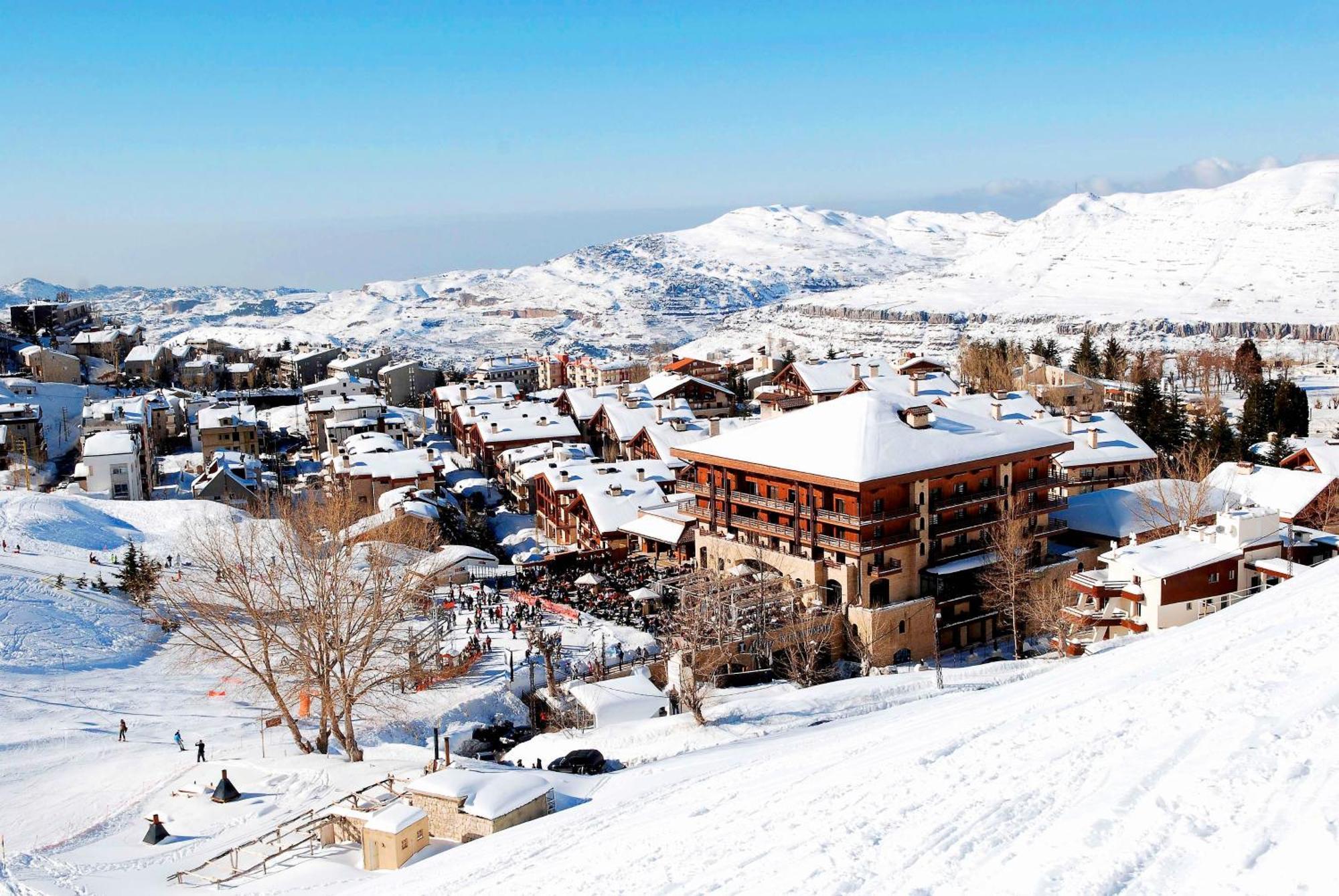 فندق مجمع وسبا انتركونتيننتال مزار جبل لبنان Mzaar Kfardebian المظهر الخارجي الصورة